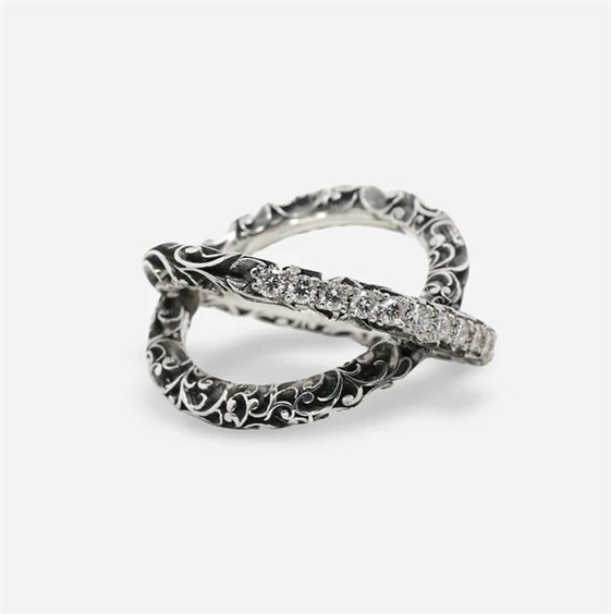 Ringe Maria e Luisa Jewels Dame in Silber Diamante Lab Grown 0.60 Ct AA0162/LG - AA0162/LG